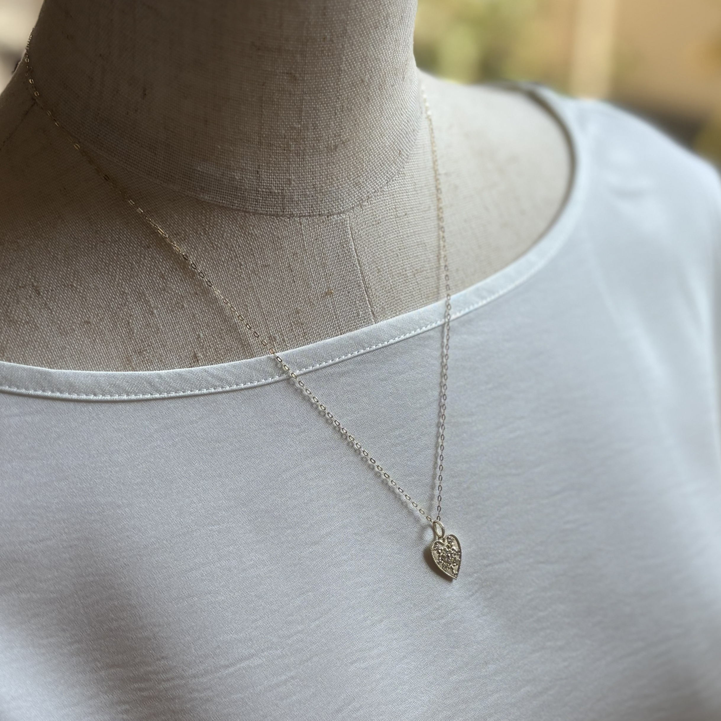 New arrivals!*heart motif necklace