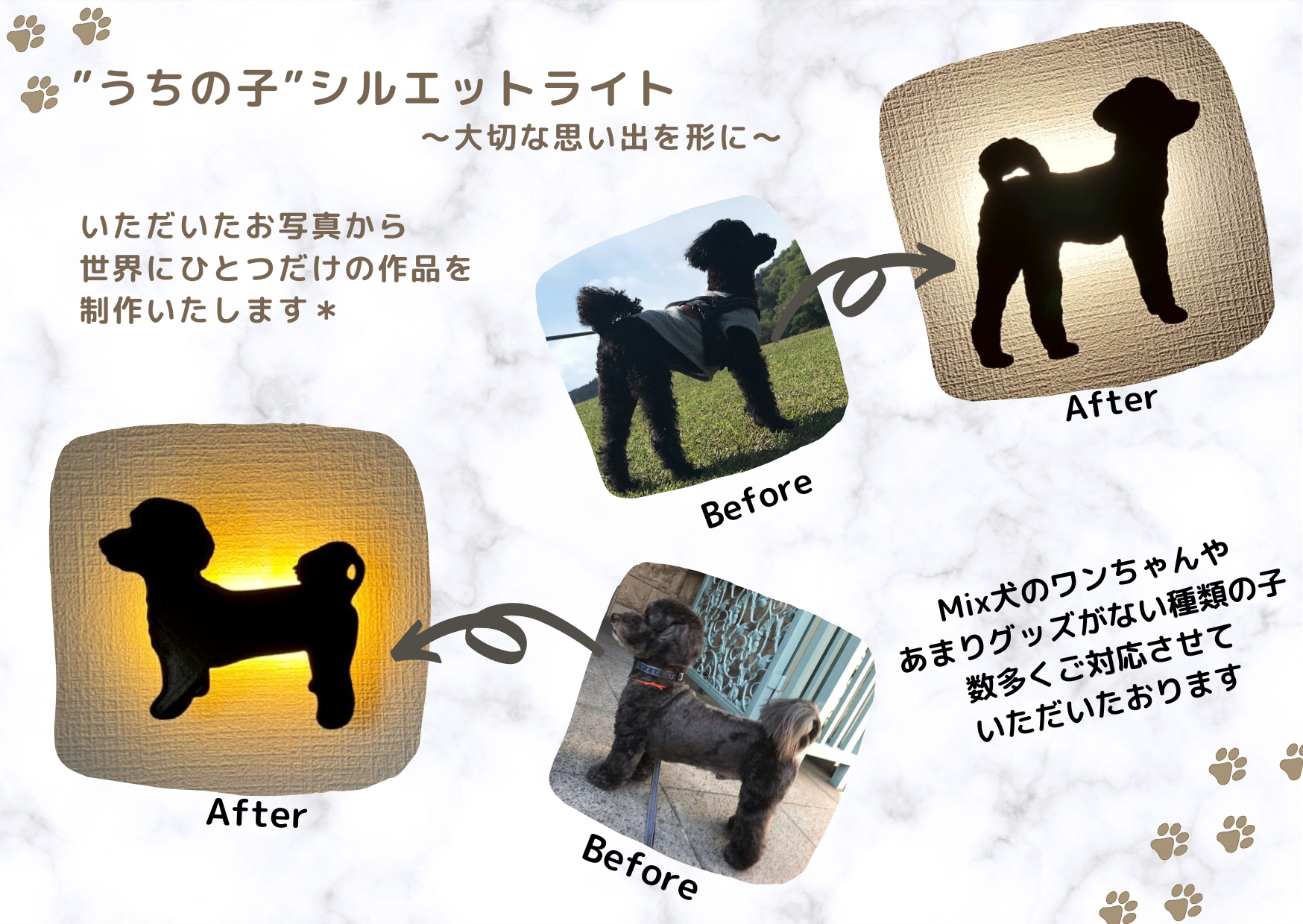 ”うちの子シルエットライト”商品に込めた想い