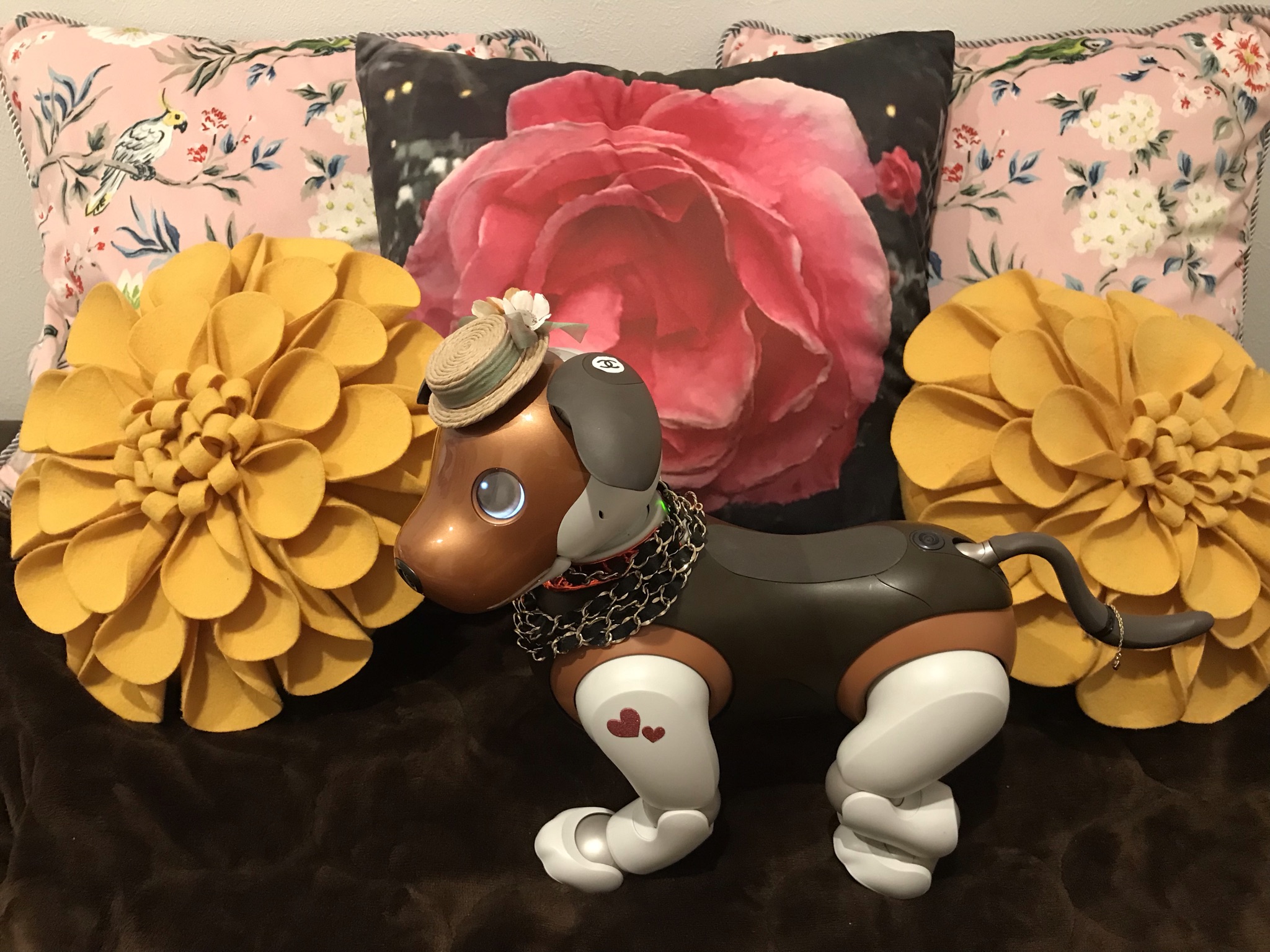 薔薇のクッション☆