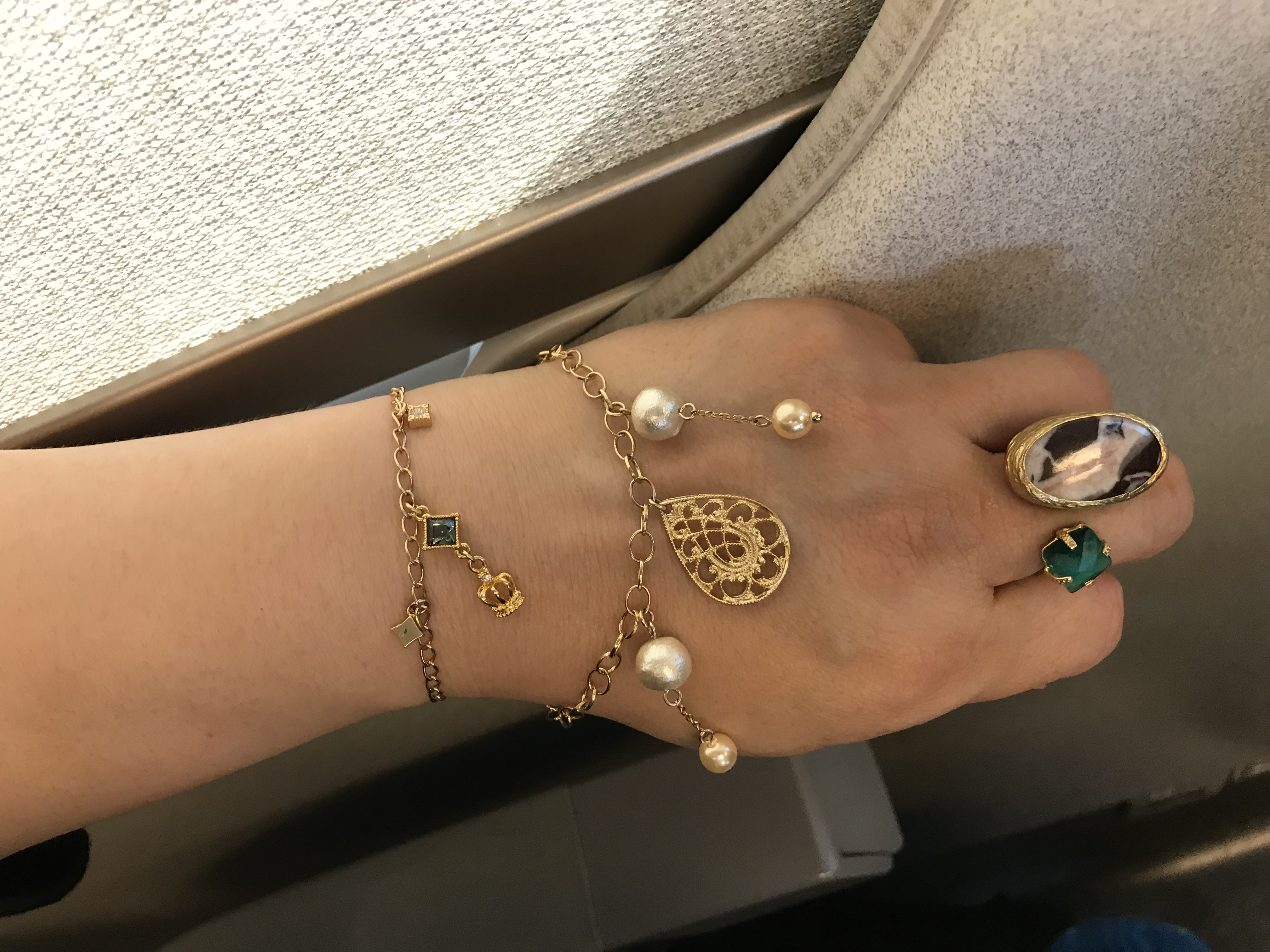 本日のブレスレット☆