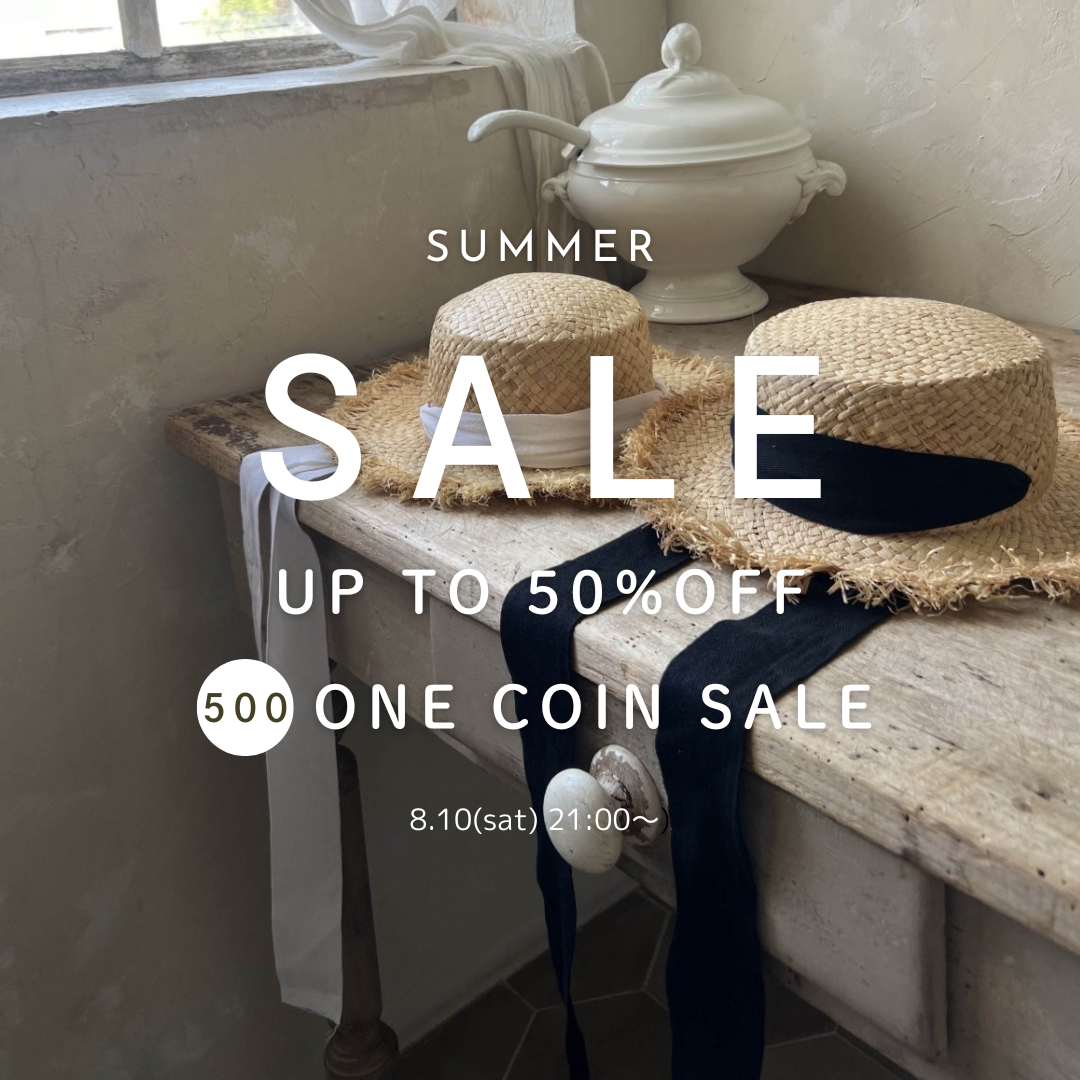 SUMMER SALE！MAX50％OFF