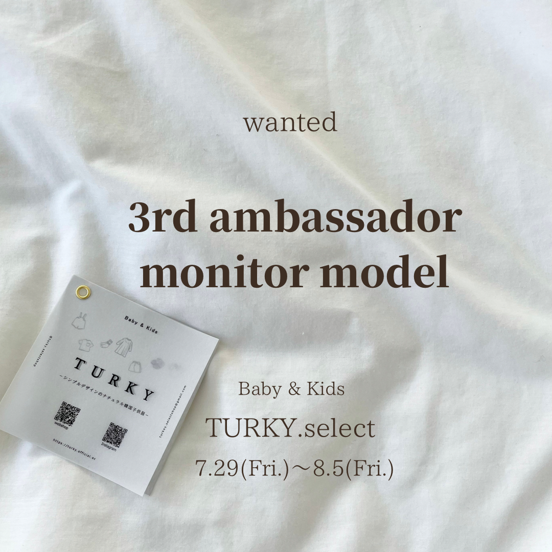 monitor model、ambassador募集中