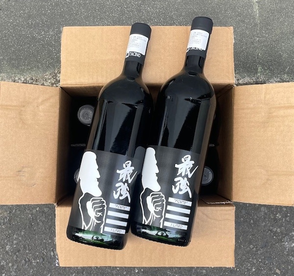 【ワイン】ラーチノのアントニオ〇木最強ラベル1L