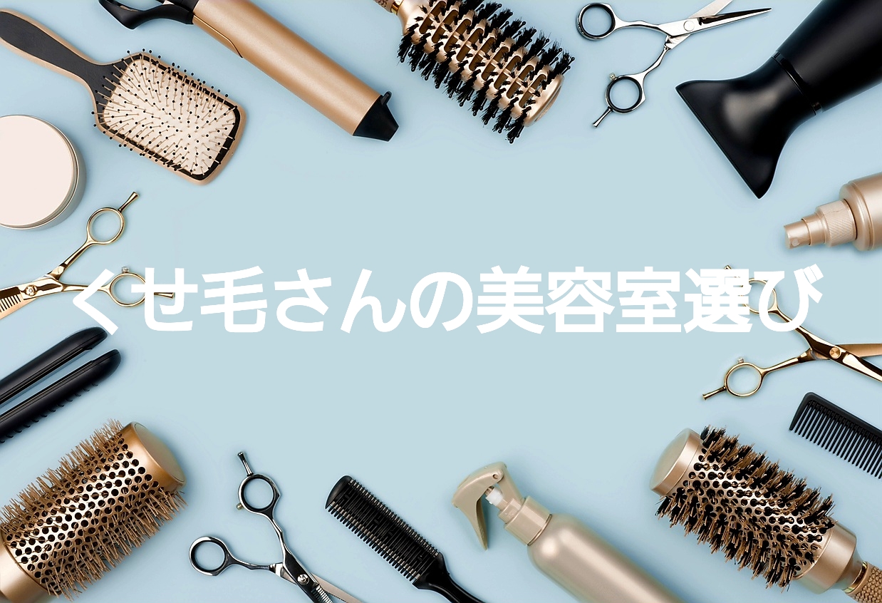 くせ活のパートナー探し！くせ毛を任せる美容室選び！