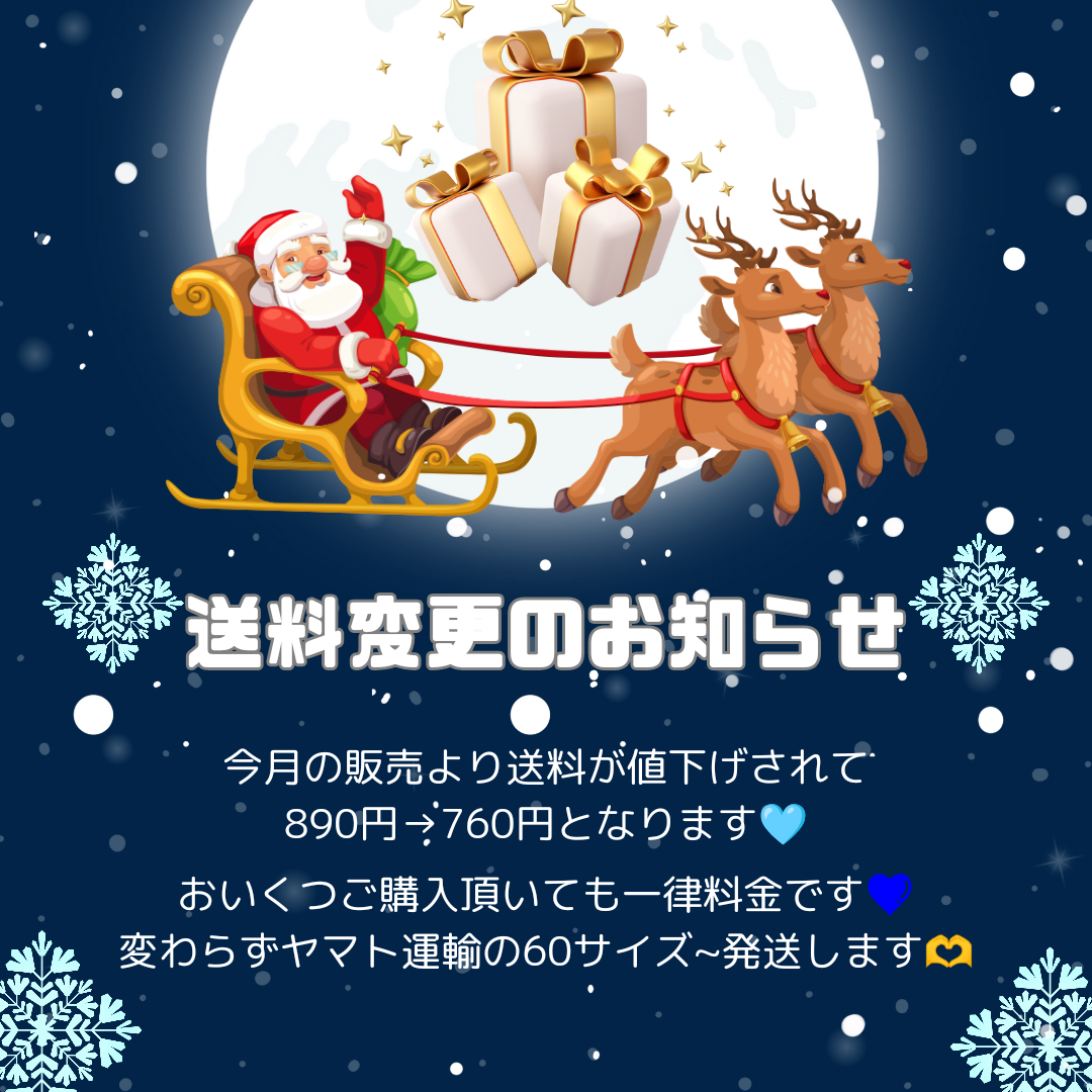 🆕送料変更のお知らせ⋆📢⋆
