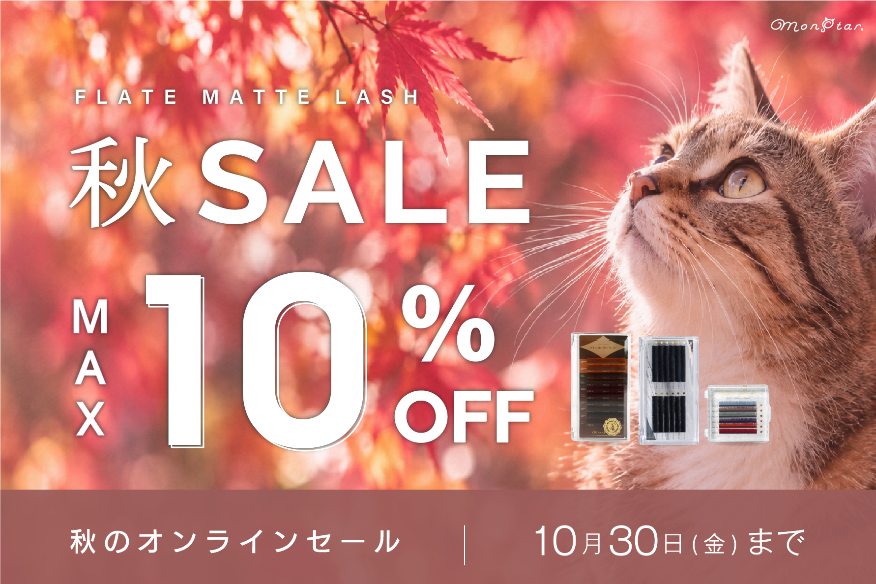 🍁秋のオンラインSALE!😻