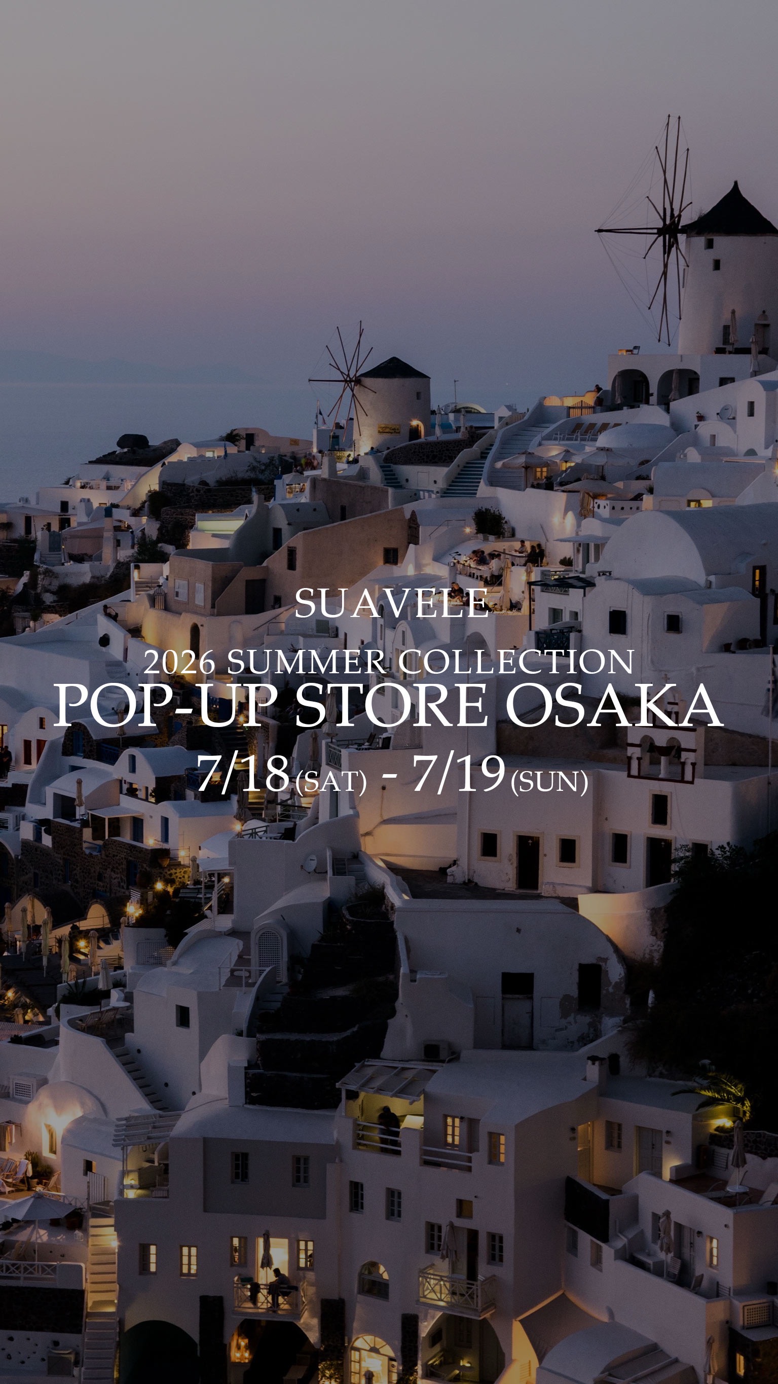 OSAKA POP-UP STORE｜7.18–7.19