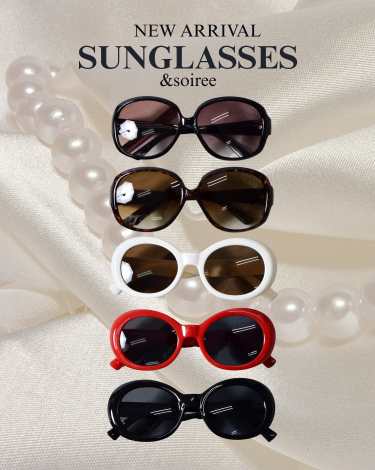 【新作5種】秋の日差しに似合うサングラスが入荷しました🕶