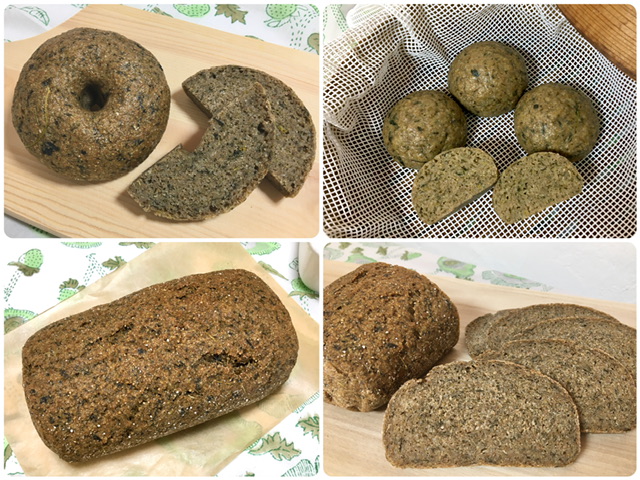 ほうれん草パン販売開始!