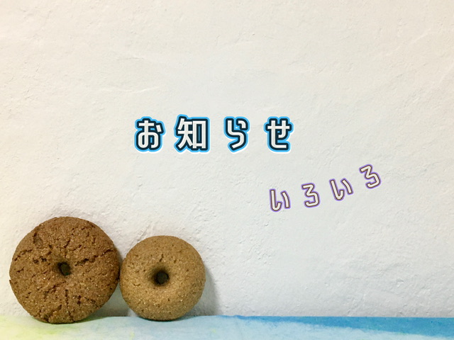 いろいろお知らせ