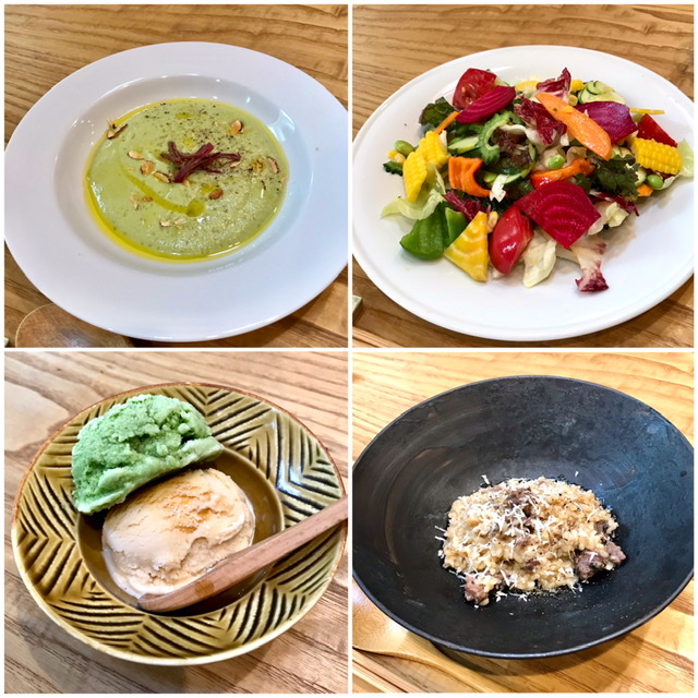 農家食堂でランチ♪