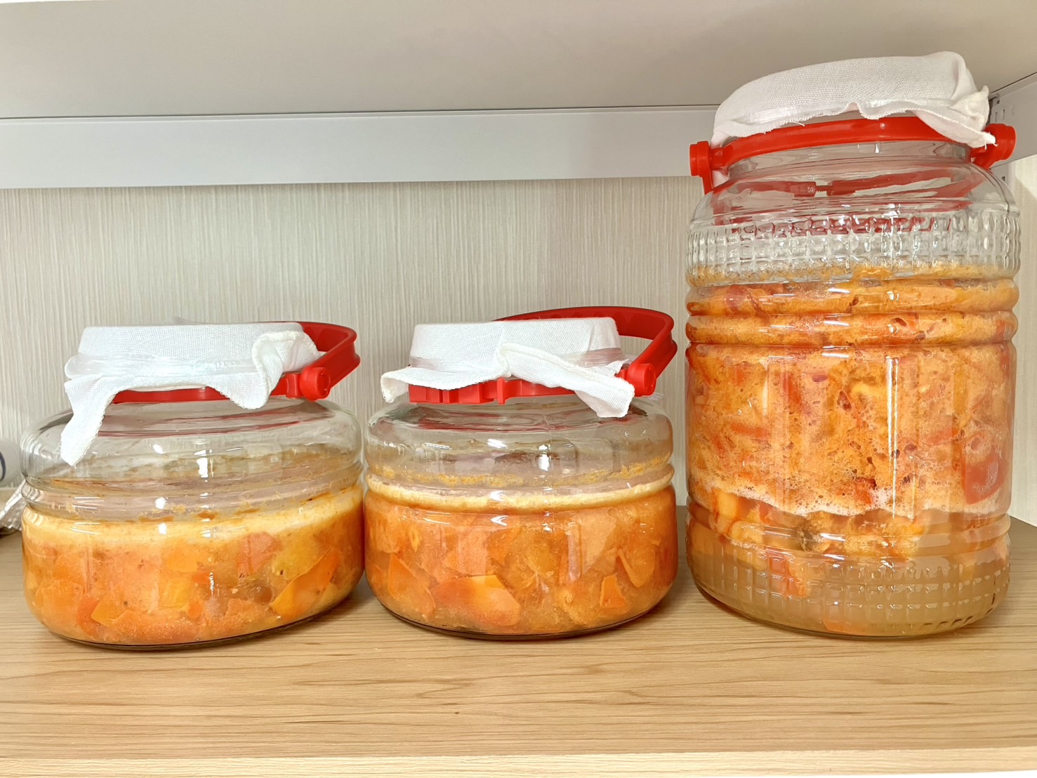 柿酢作りに初挑戦✨