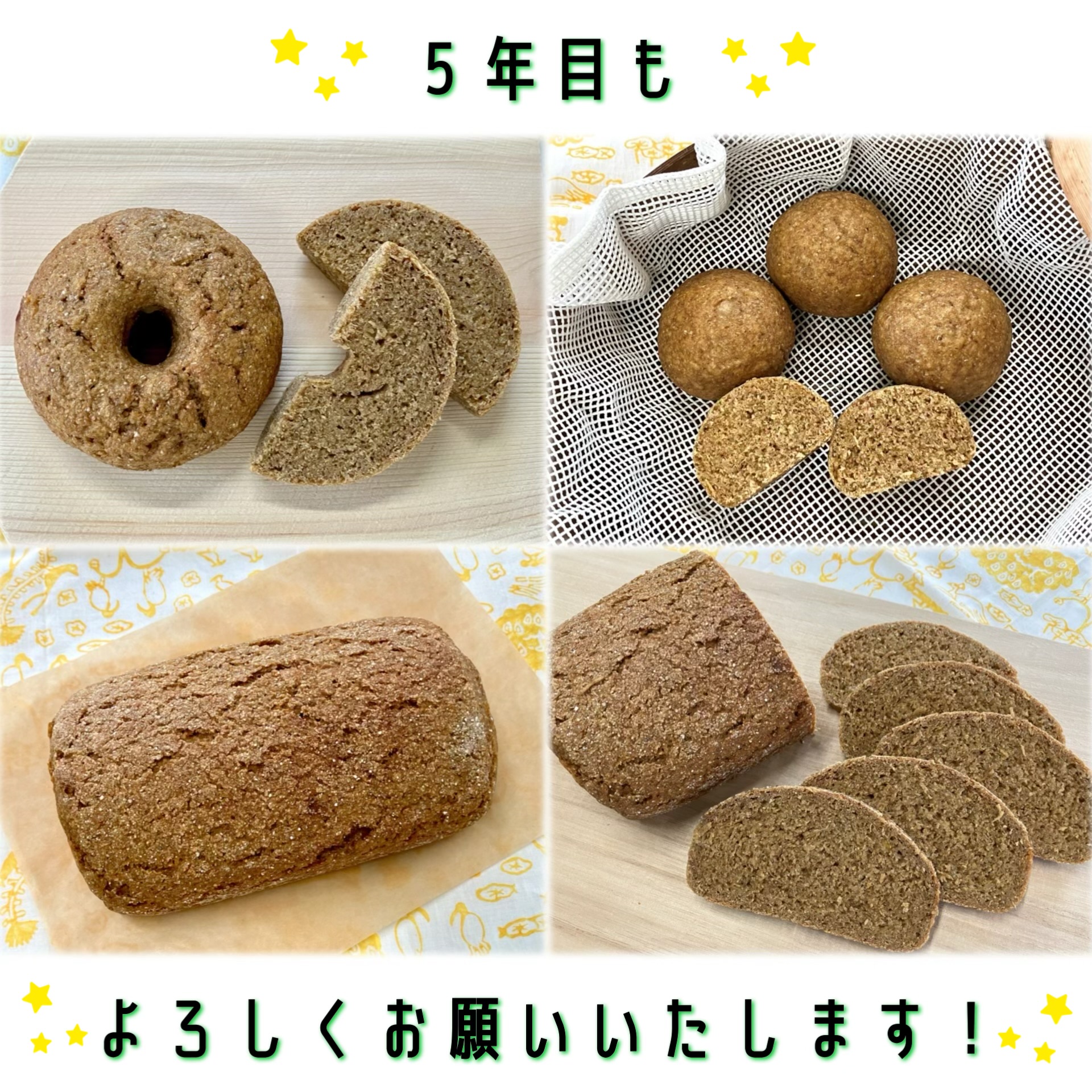 5年目が始まりました！