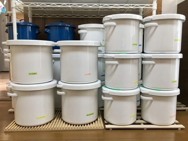 2021年度の寒仕込み味噌完了!