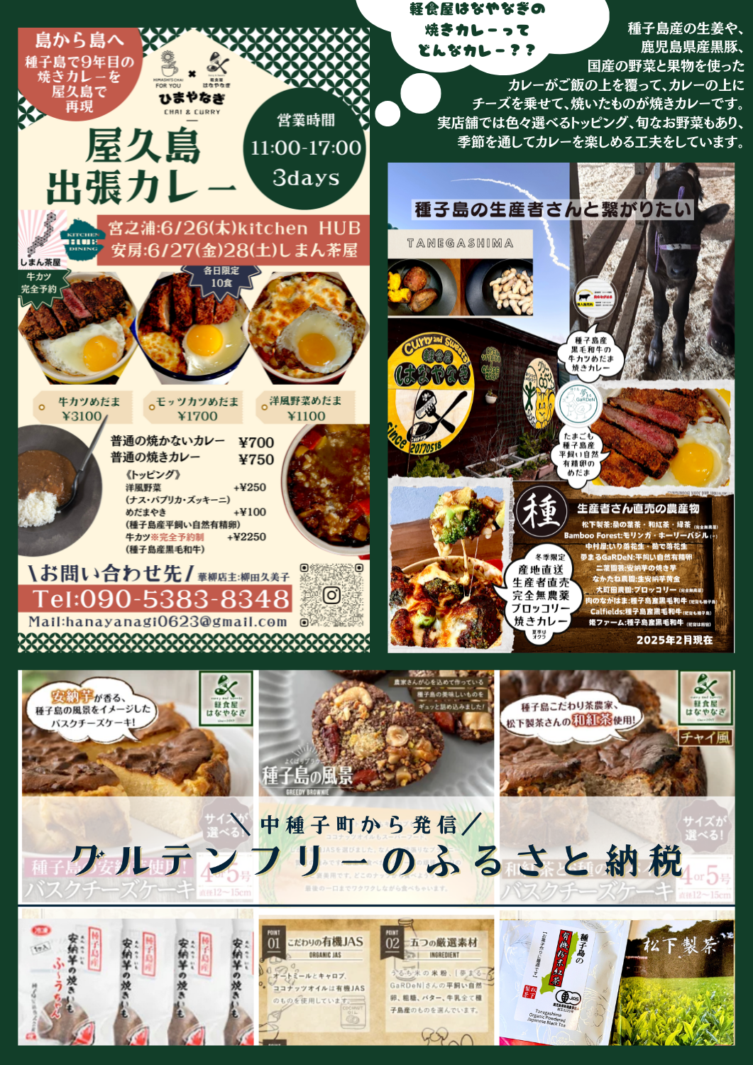 2025年6月26日(木)-28日(土)【出張カレー】@屋久島