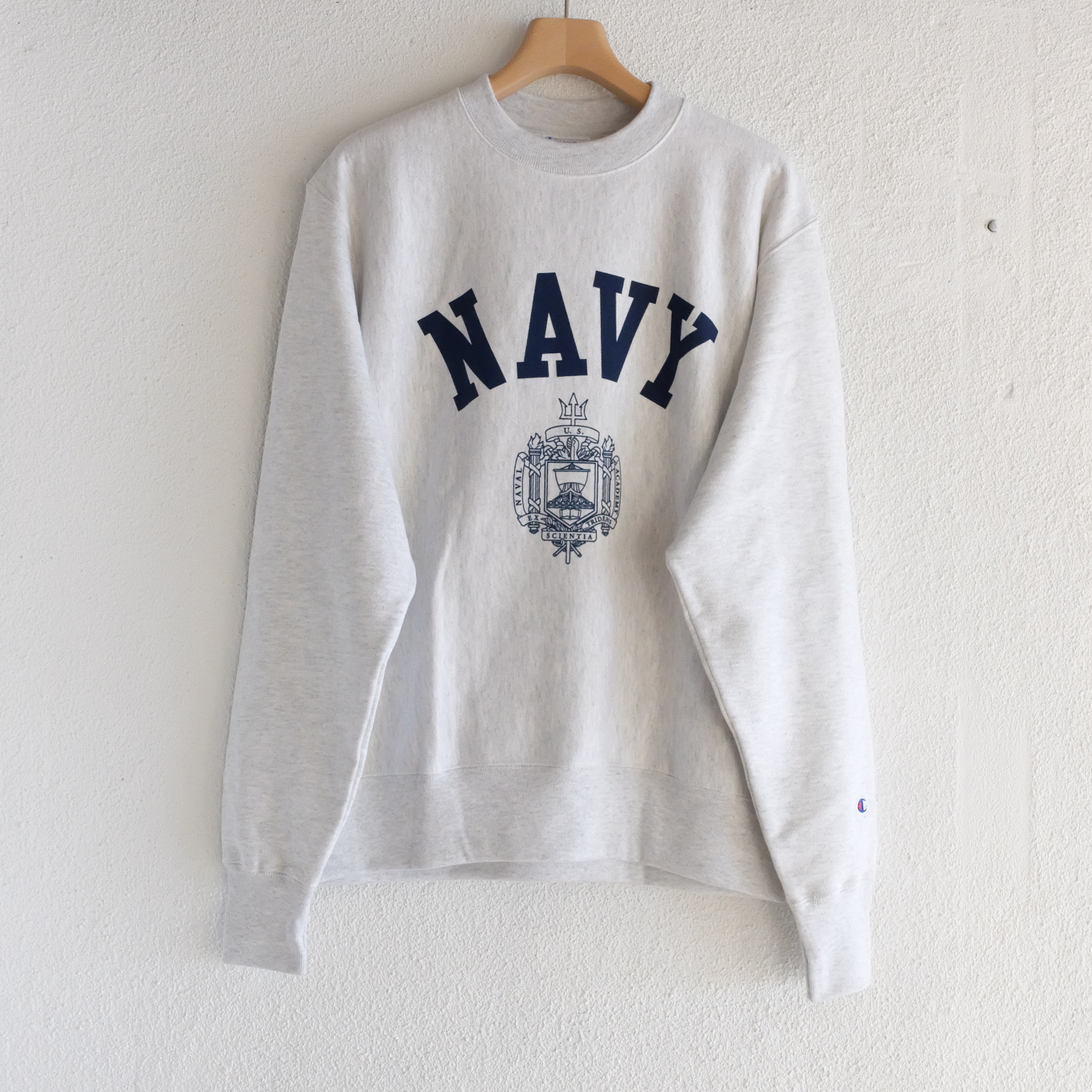 Champion Reverse Weave "USNA Official Print"