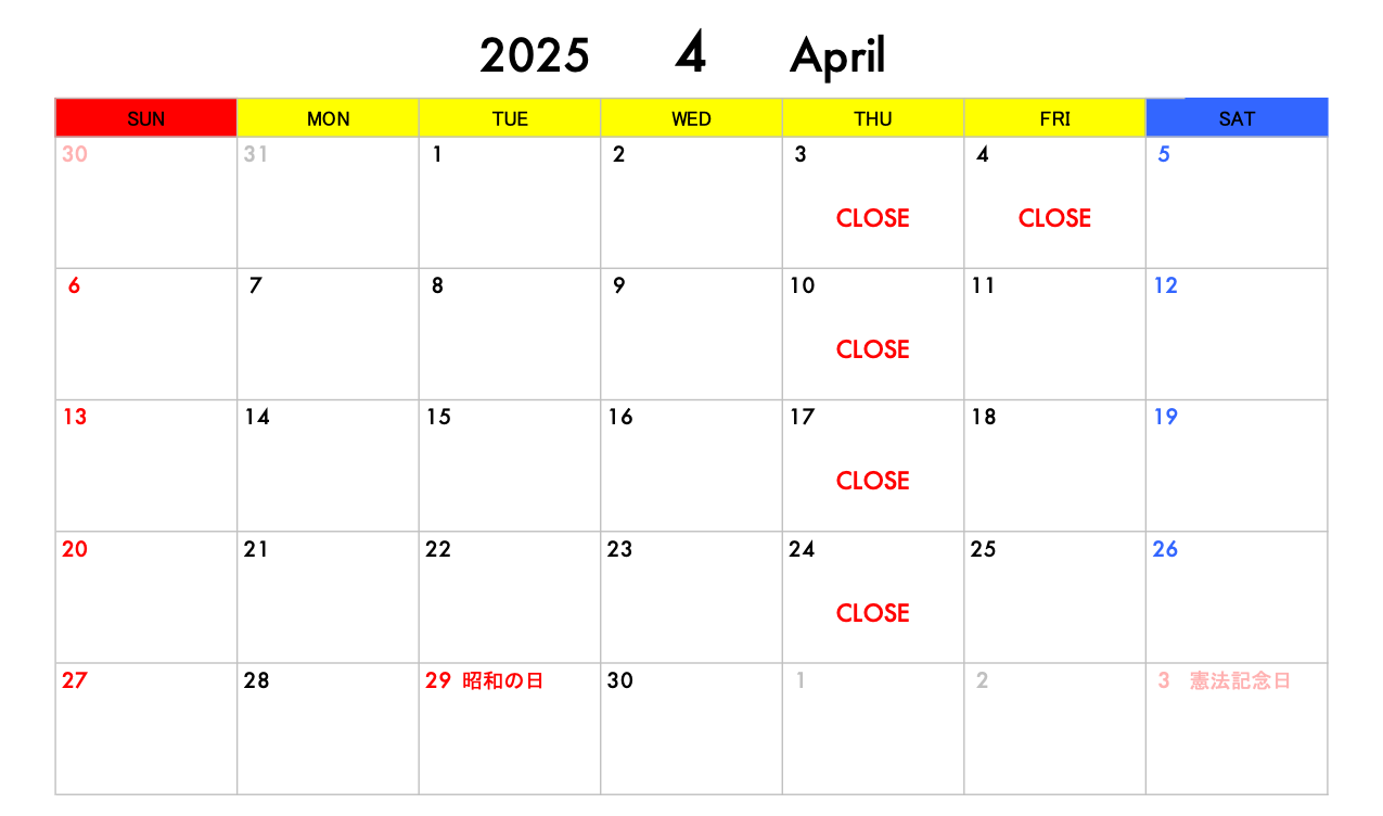 April