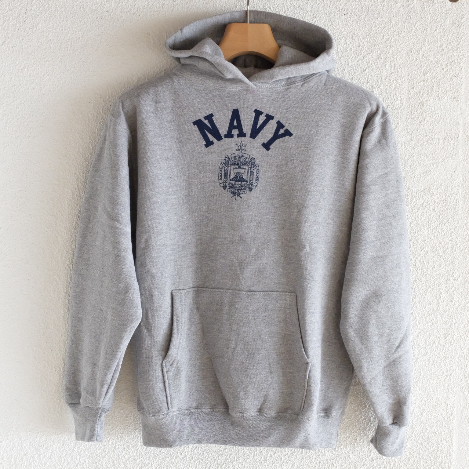 "Deadstock" USNA Hooded Sweatshirt for Kids&Women