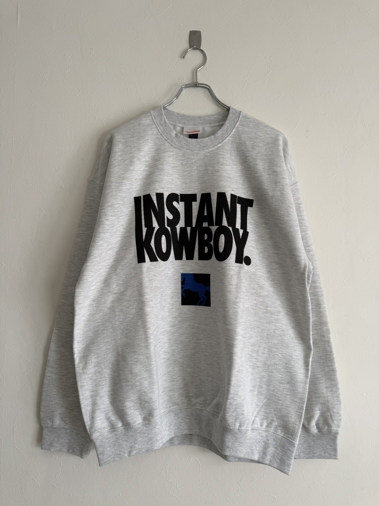 BOOTLAB / INSTANT KOWBOY SWEAT - ASH GREY