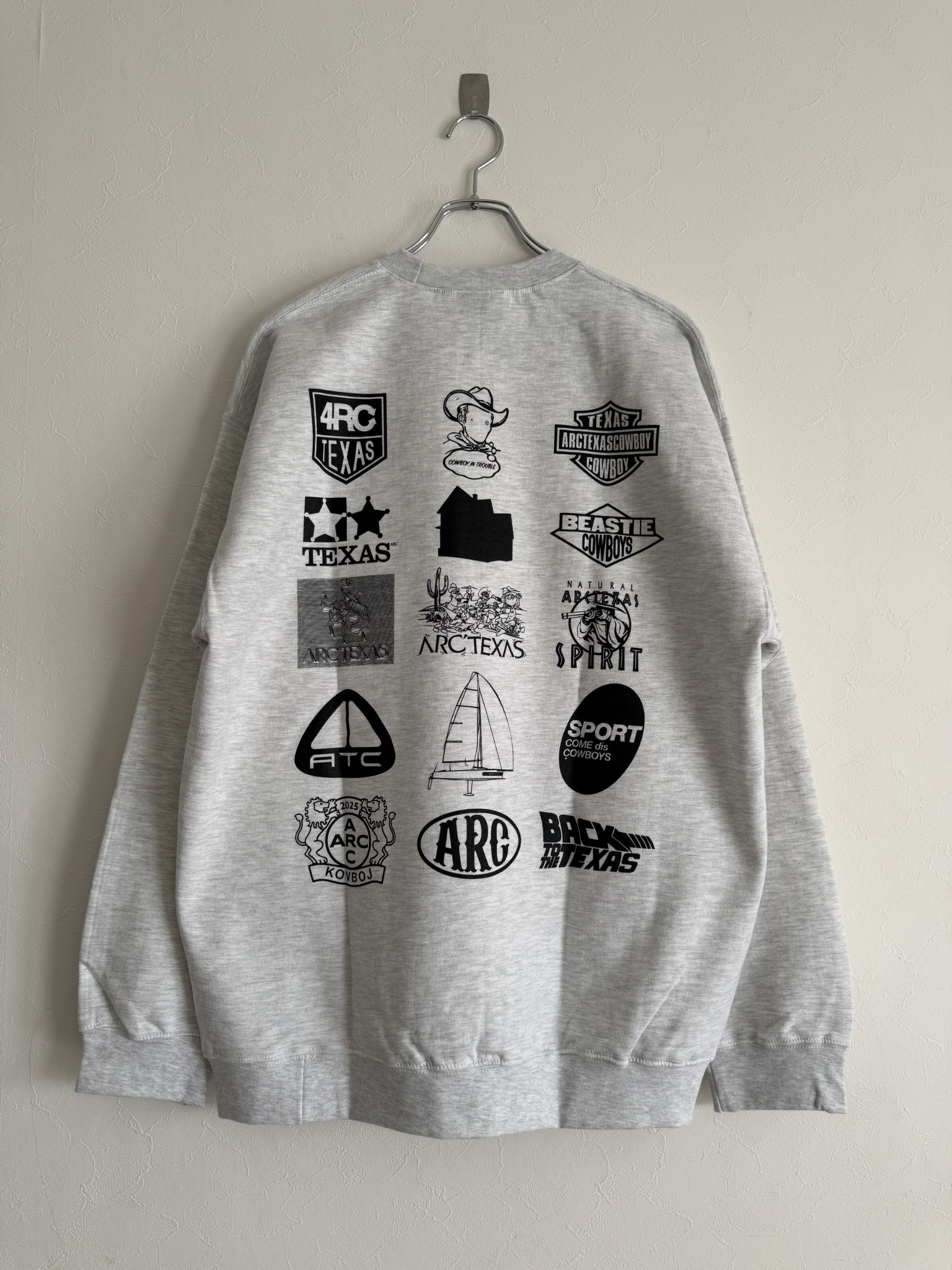 BOOTLAB / ARC'HIVE ver.5 SWEAT - ASH GREY