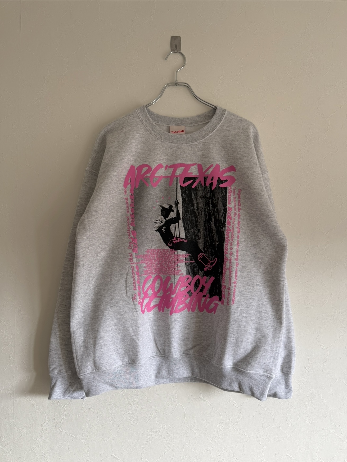 BOOTLAB / COWBOY CLIMBING SWEAT - ASH GREY