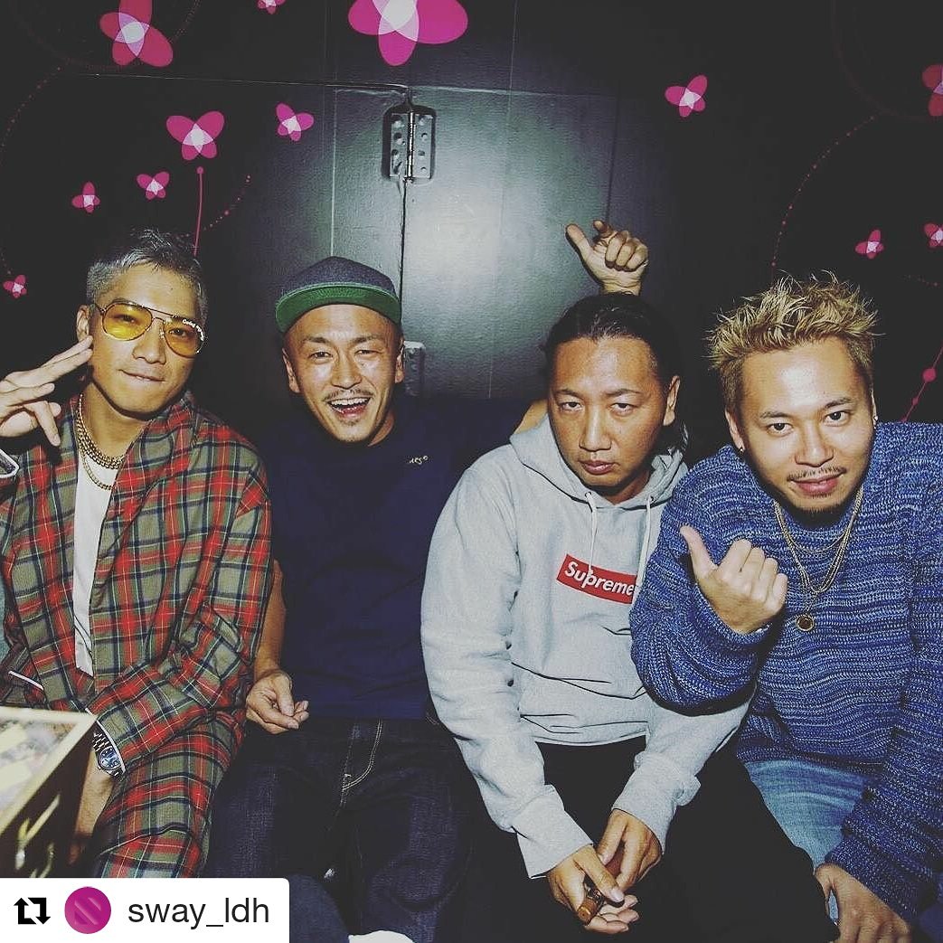 完売御礼。Sway君「Goingmyway」サングラス着用。