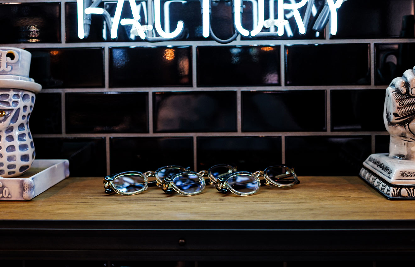 ⚡︎ Ash Grayレンズ / Open 2tone Black ⚡︎