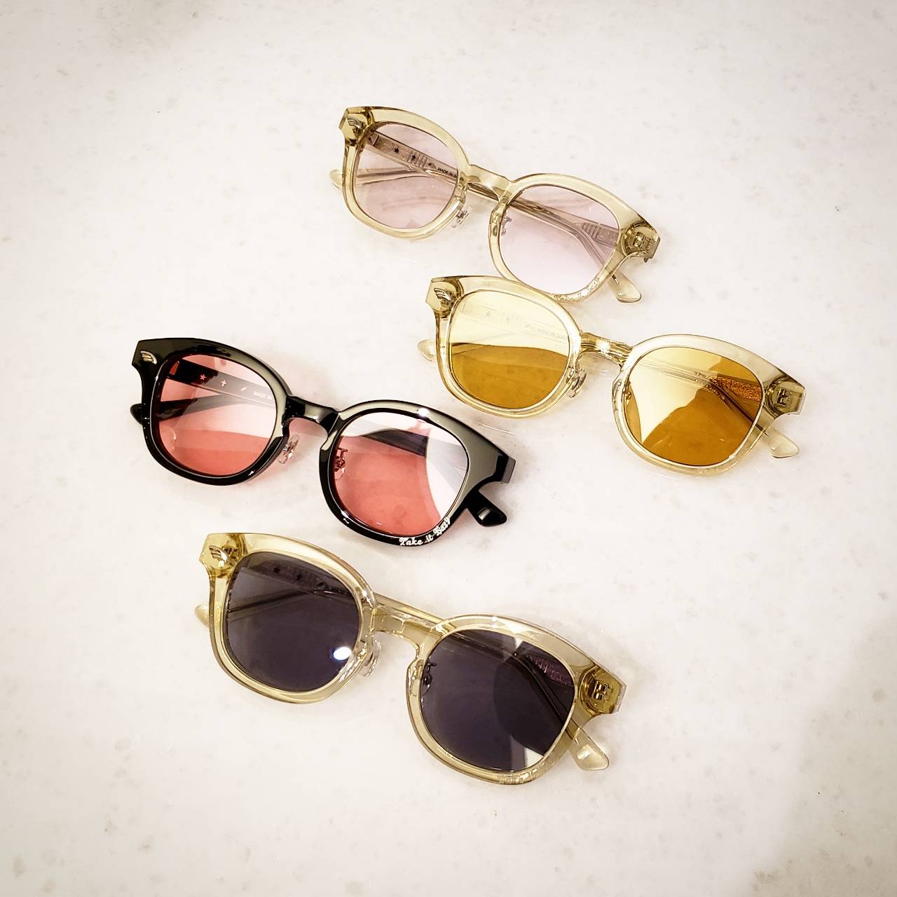 ☆TakeitEasy ClearFrame＆Color Red Restock☆