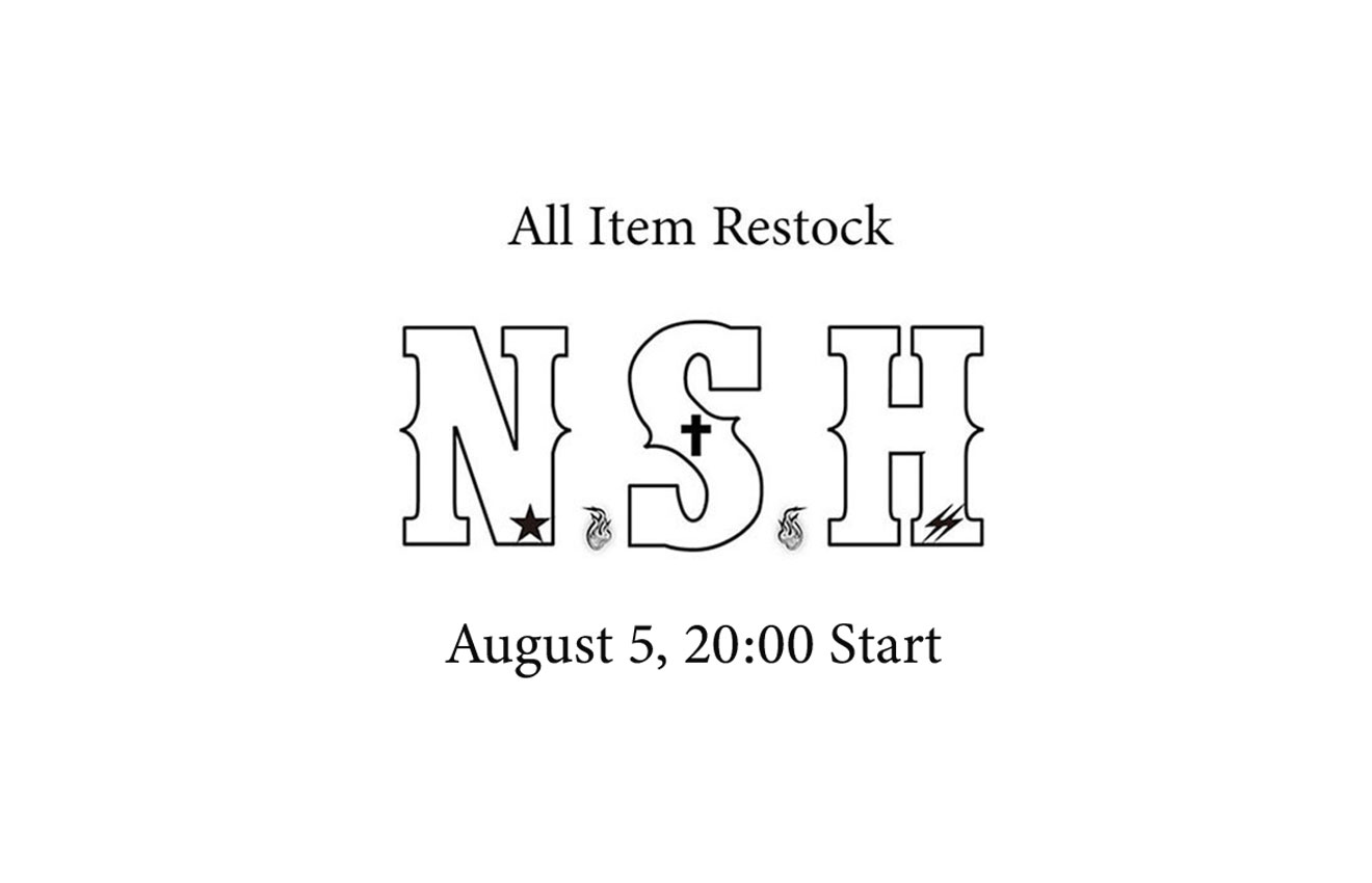 8/5(tue)20:00 Start All Item Restock