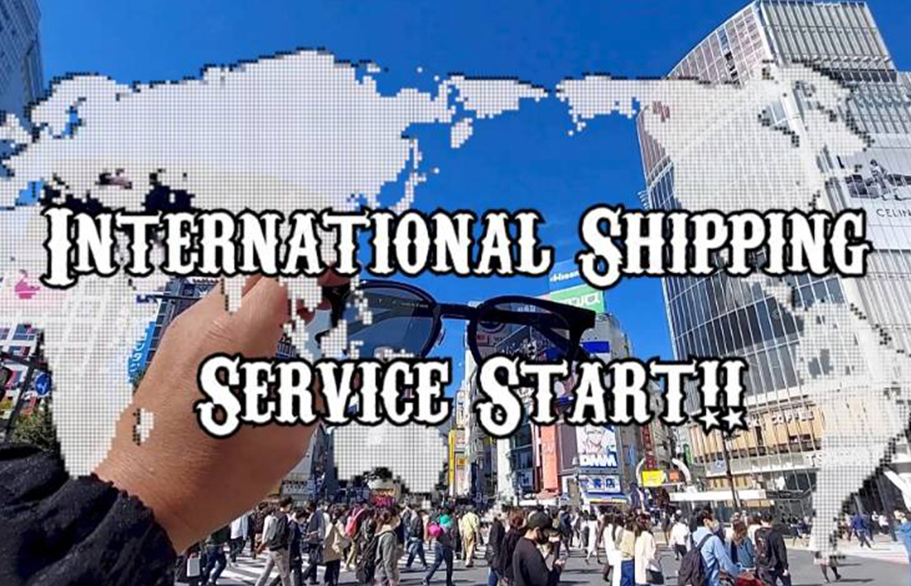 🕶 INTERNATIONAL SHIPPING 🕶