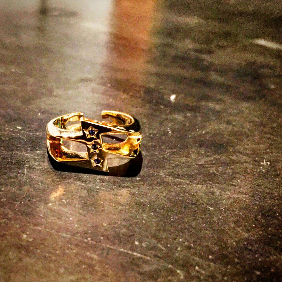 5th RING 3sapphire custom