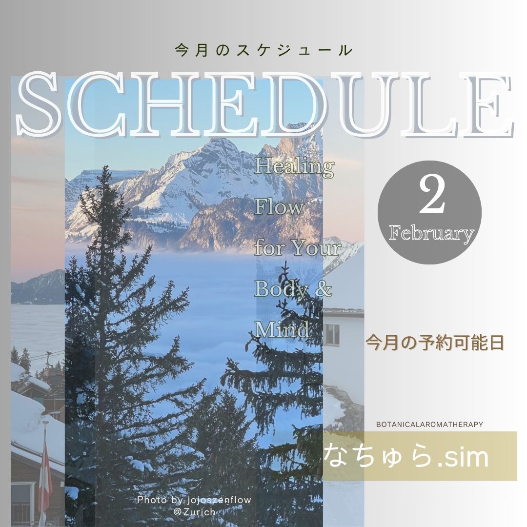 2月のスケジュール