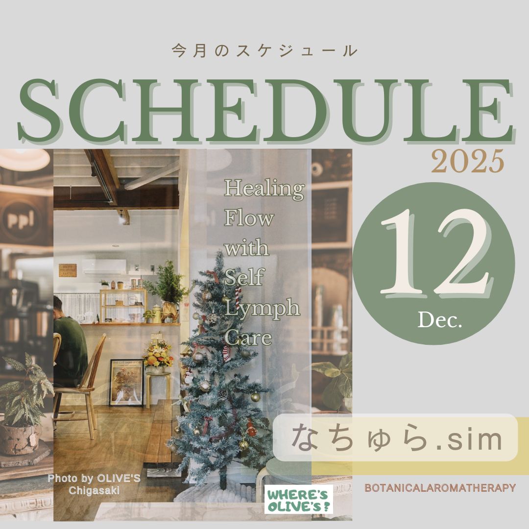 12月のスケジュール