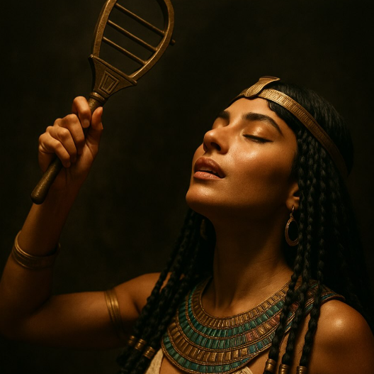 【神聖な楽器シストラムを入荷しました！！恍惚を伴う躍動感のある生命力を高める音】