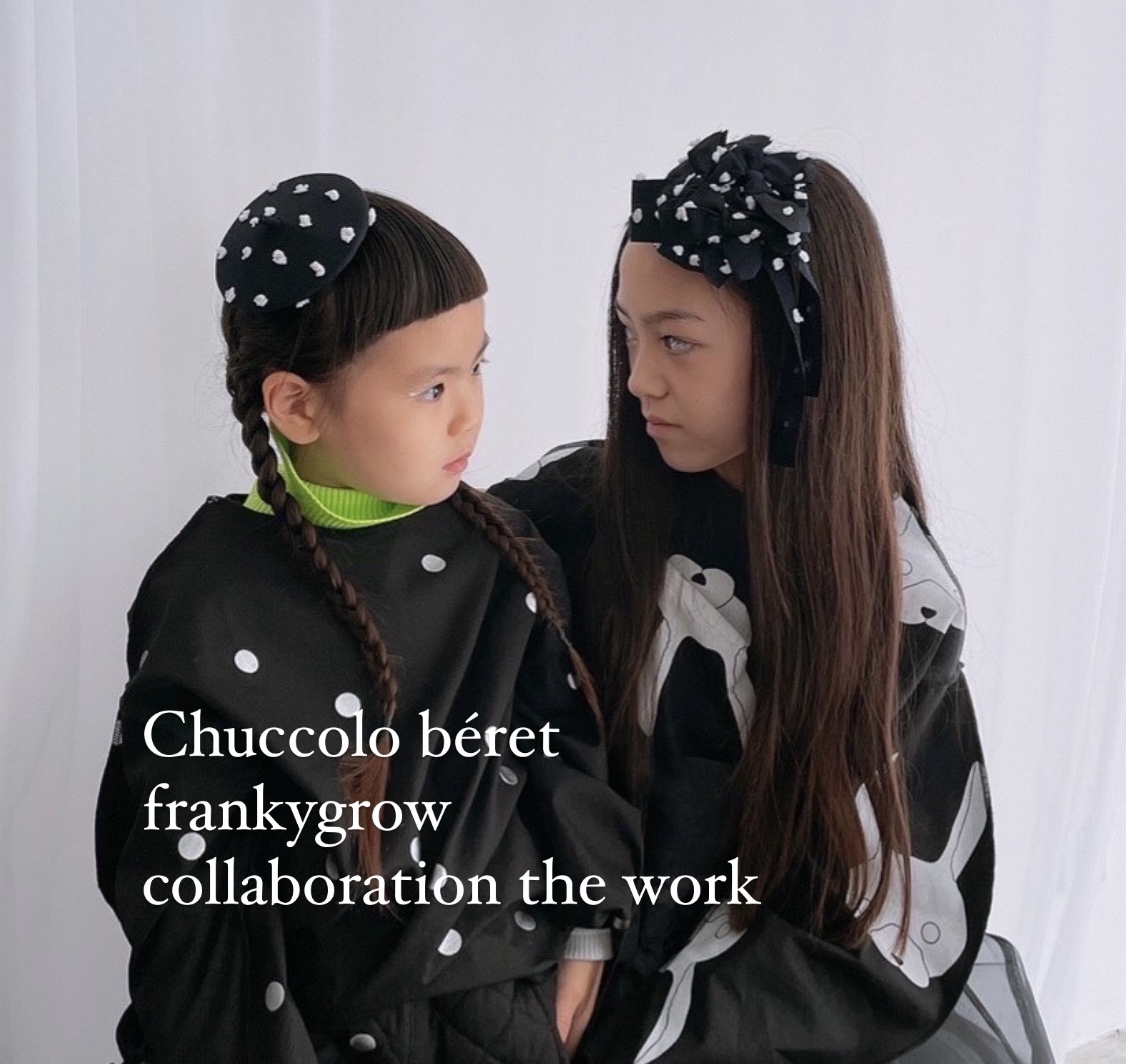 Chuccolo béret×frankygrow collaboration the work