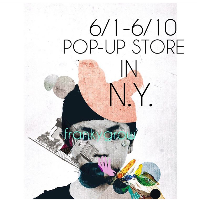 frankygrowconceptshop popupstore @NYC！！！