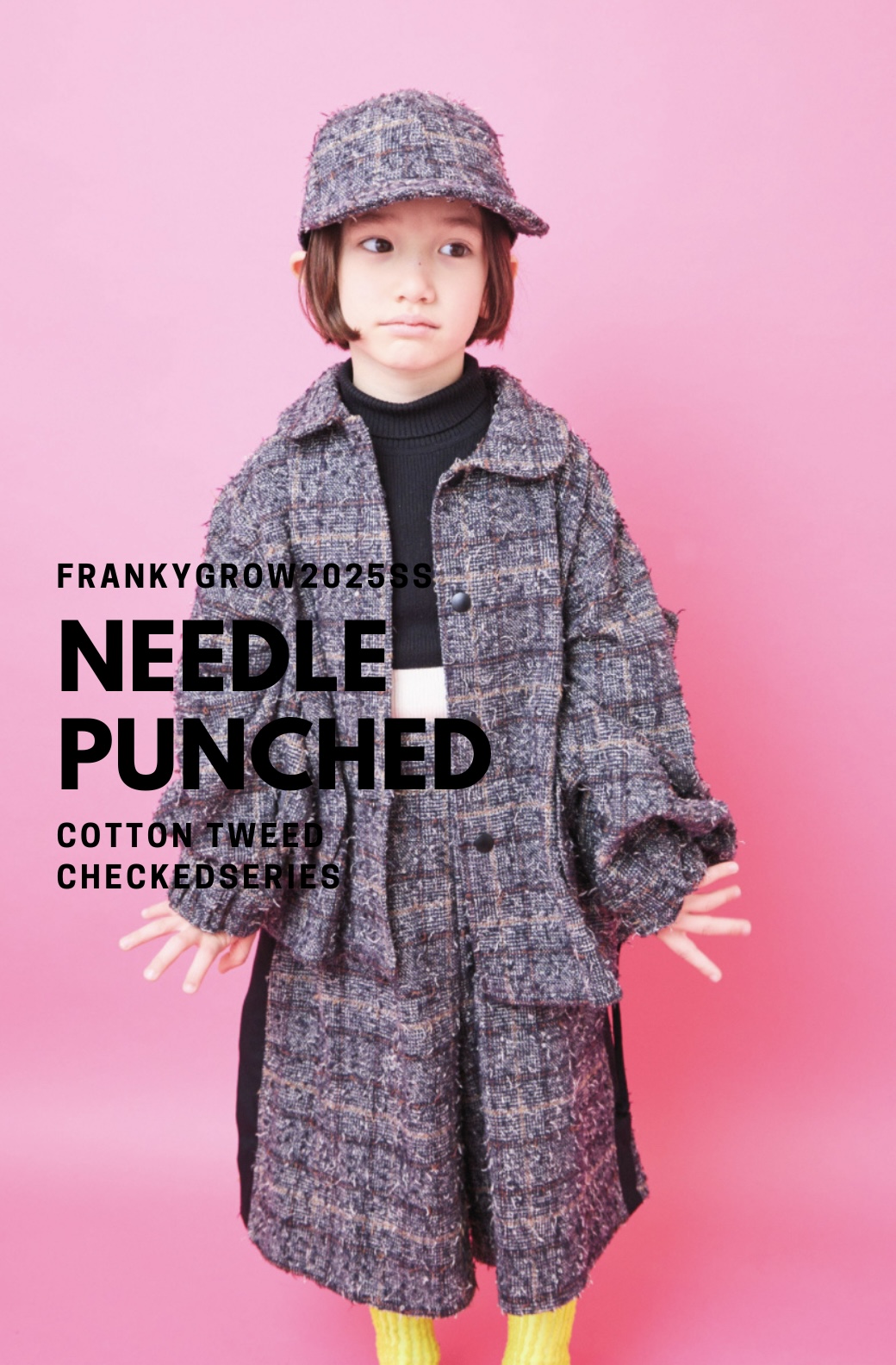 🐻frankygrow25ss ニードルパンチシリーズweb start🐻
