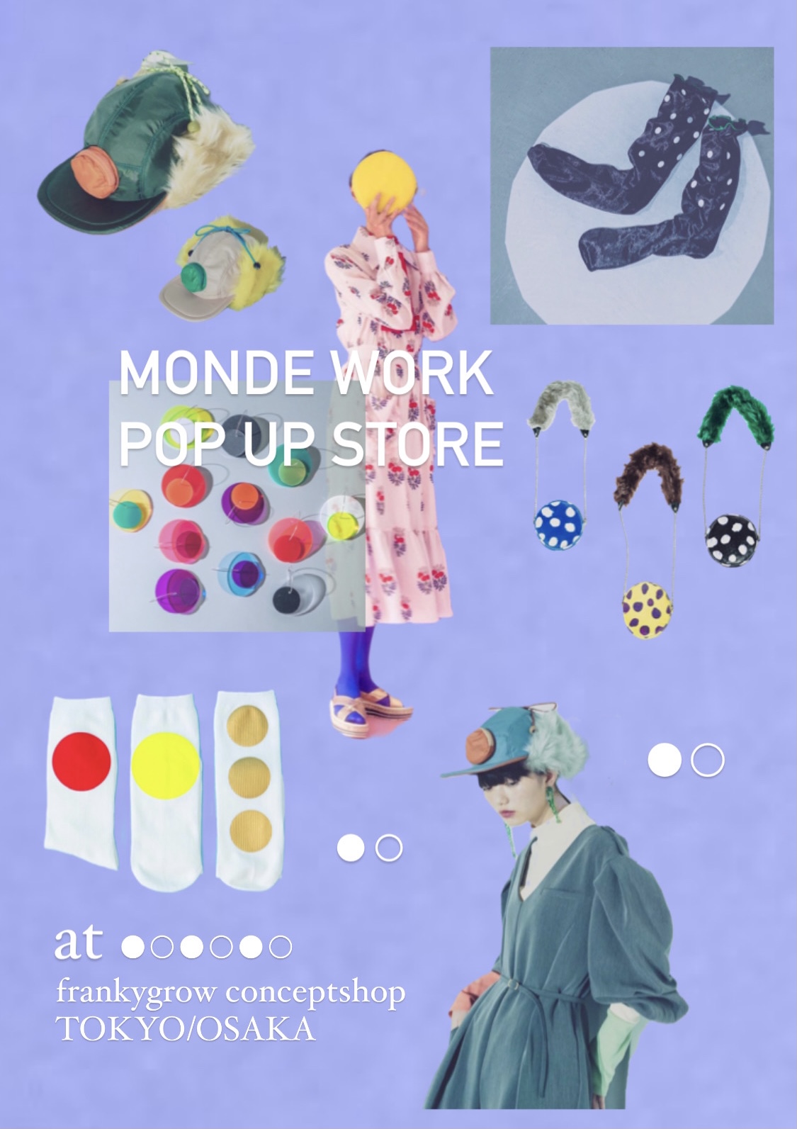 monde work POPUP STORE 開催‼️