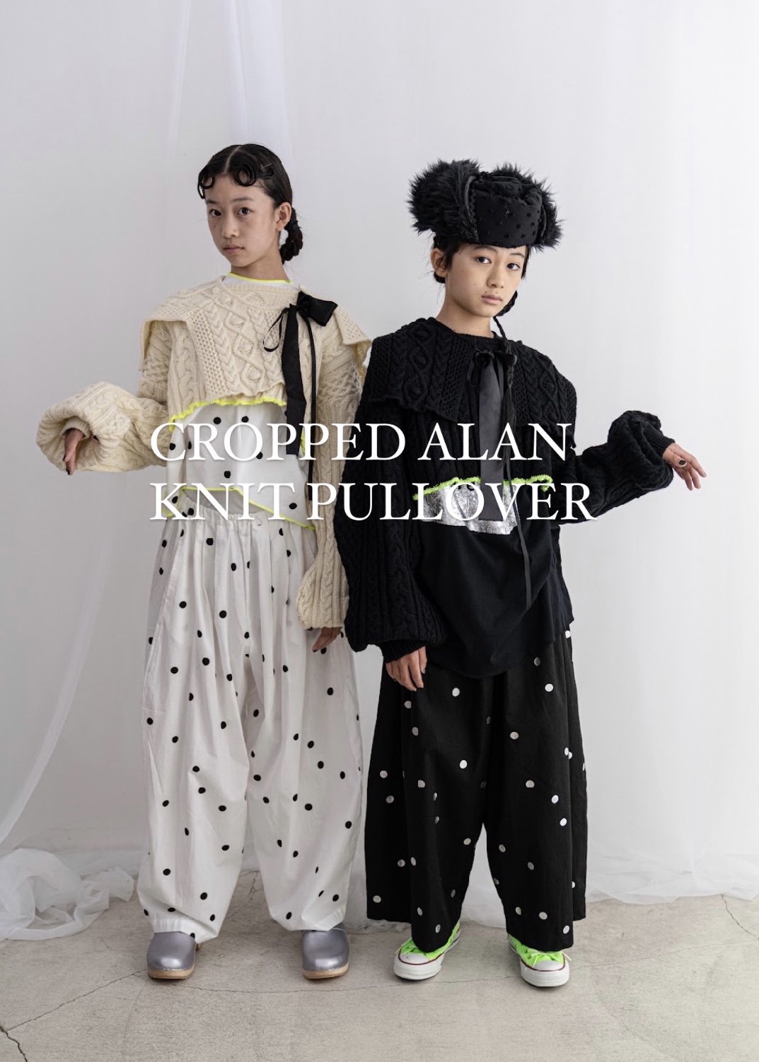 CROPPED ALAN KNIT PULLOVER release‼️