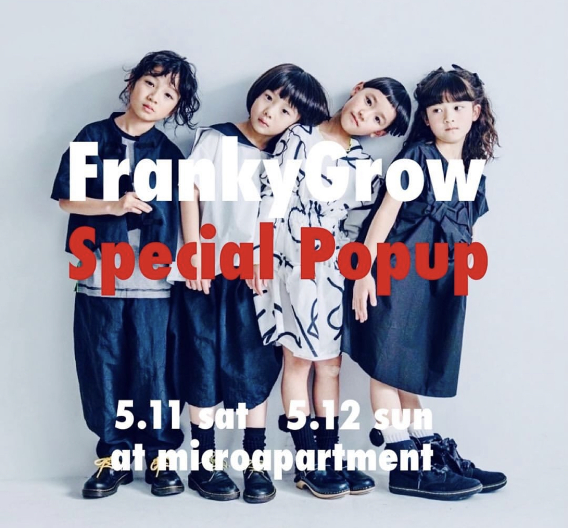 🧸frankygrow POPUP at 福岡microapartment🧸