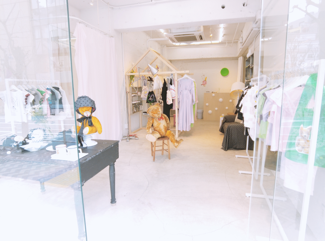 first day @frankygrow conceptshop TOKYO