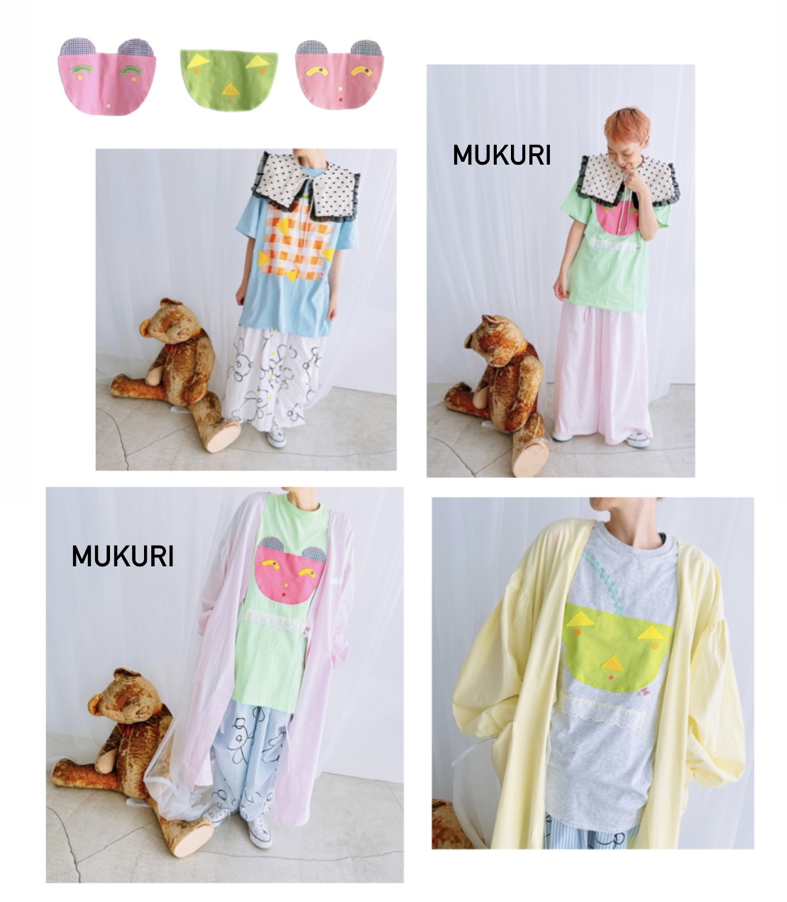 T - shirt展　mukuri & OZK & Hava"by ecompa