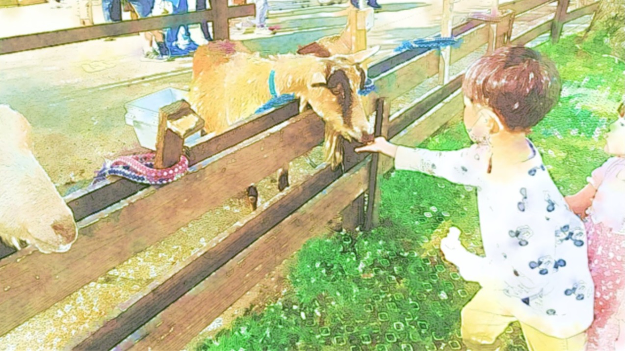 作品例　🐐さようなら、ヤギさん🐐　　お子様の大切な思い出を水彩画として残しませんか