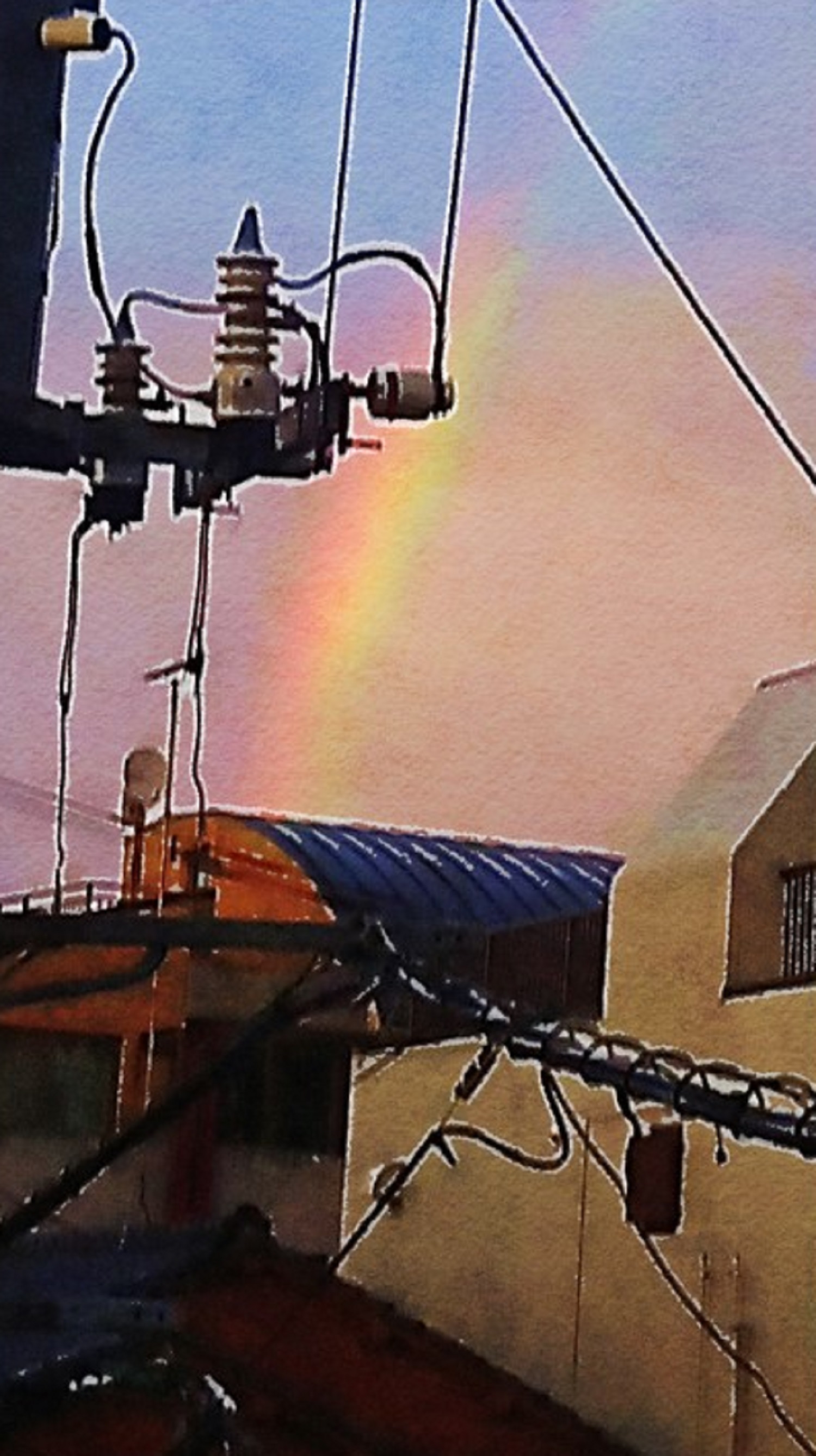 作品例　🌈大きな落書き🌈　　何気ない風景だってアートになります！