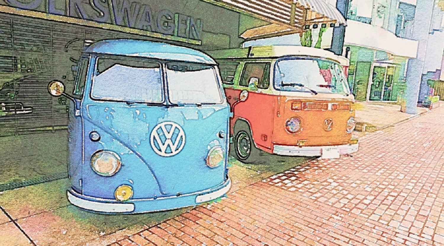 作品例　🚐デモカーのつぶやき🚐  　街中の何気ない風景だってアートになります。