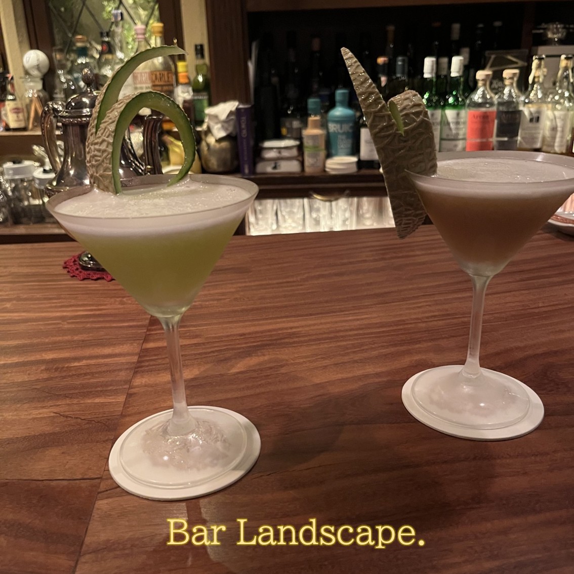 初めての銀座🍸「バーランドスケープ」さんに行って参りました！