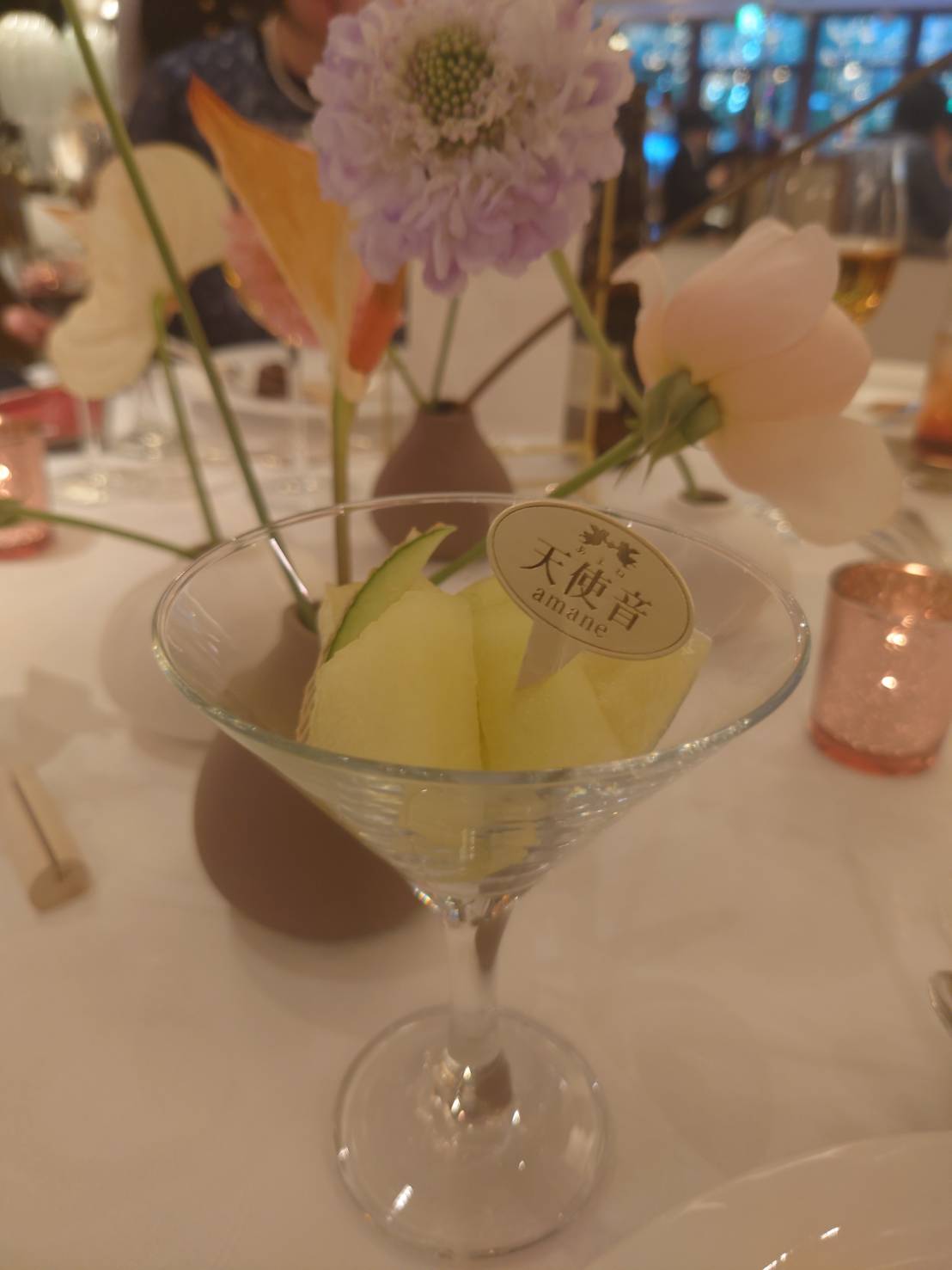 結婚式のデザート