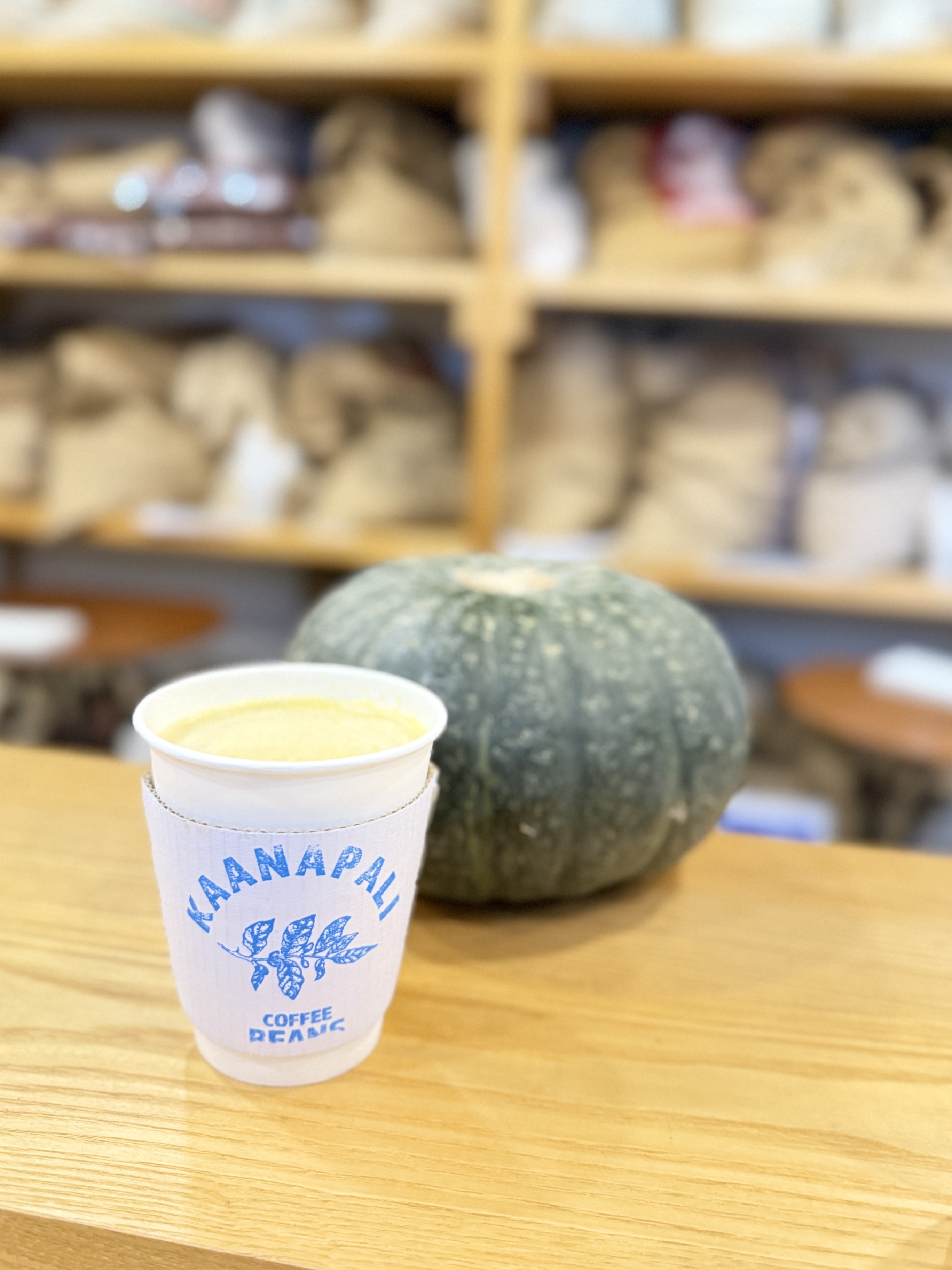 秋限定メニュー：パンプキンハニーラテ 販売開始！