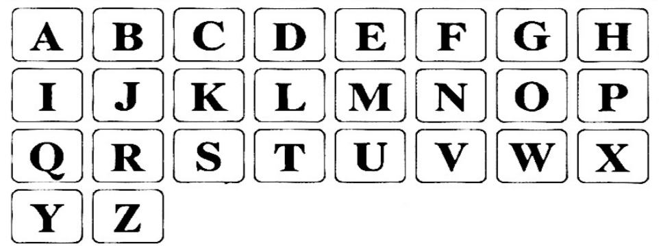 ミシン刺繍の書体についてご紹介します