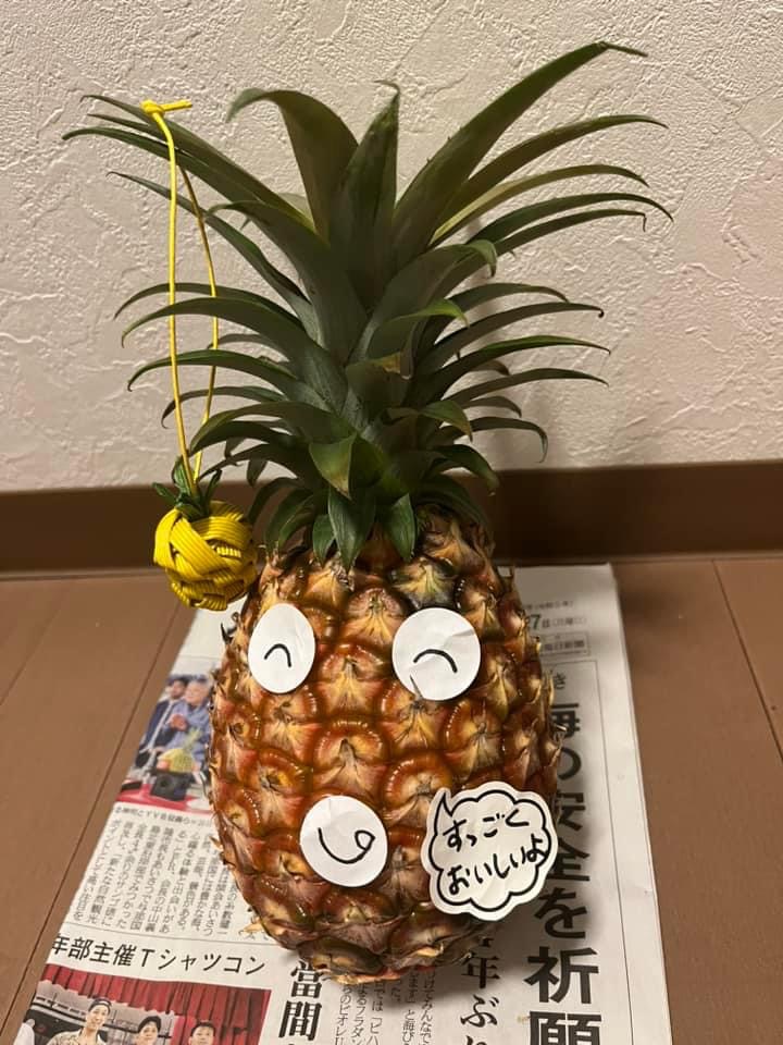 パインの福笑い（＾◇＾）